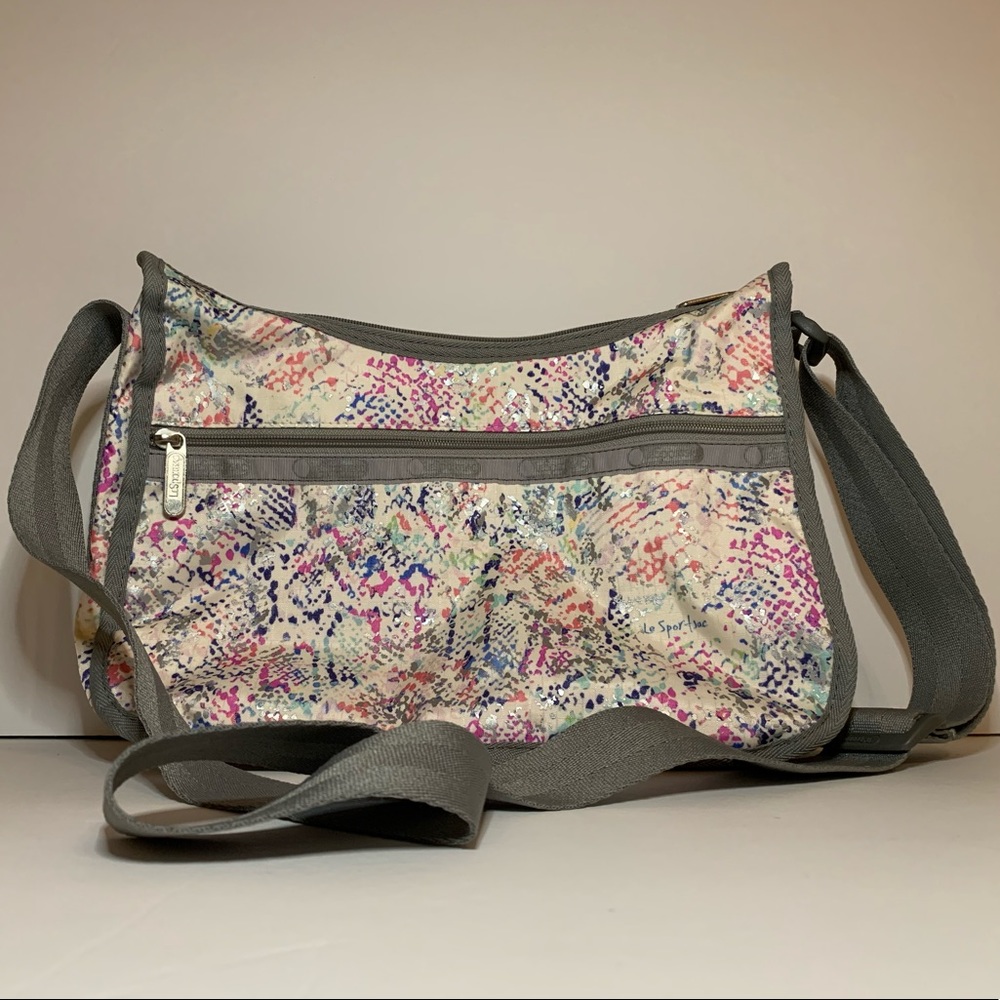 LeSportsac Convertible Shoulder Bag - Prism Snake